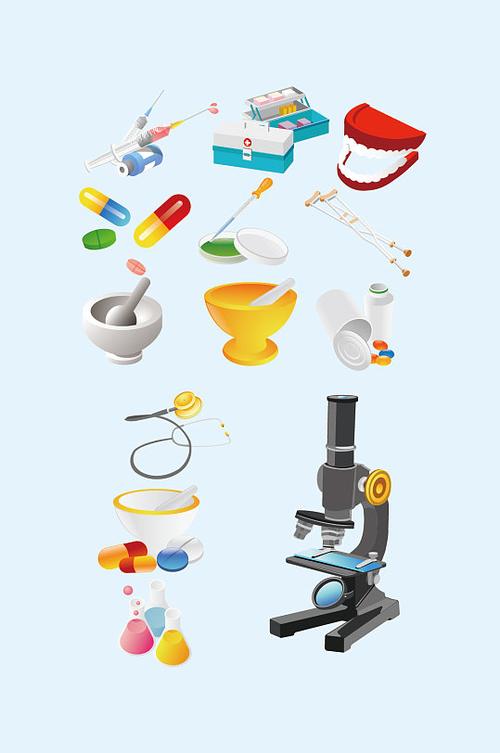 矢量医学化学用品